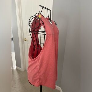 Light Pink Nike Top Cross Back